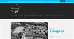 Desktop Screenshot of alumnieuropae.org